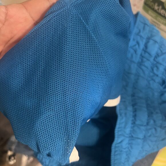 Nike Women’s Retro Active Running Shorts Turquoise Size Large Lined Gym - Picture 10 of 10